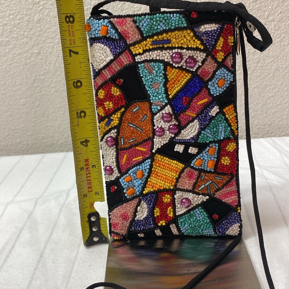 Brand: Bambu Trading Abstract Art Club Bag, 7.5-inch Width - Picture 6 of 7